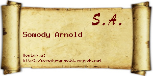 Somody Arnold névjegykártya